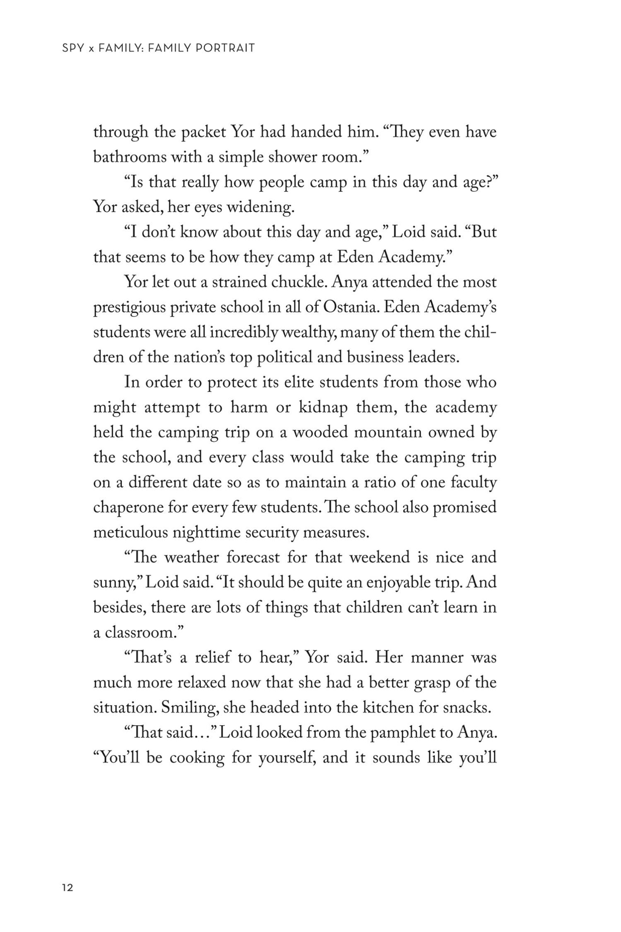 spy x family - family portrait (english edition)