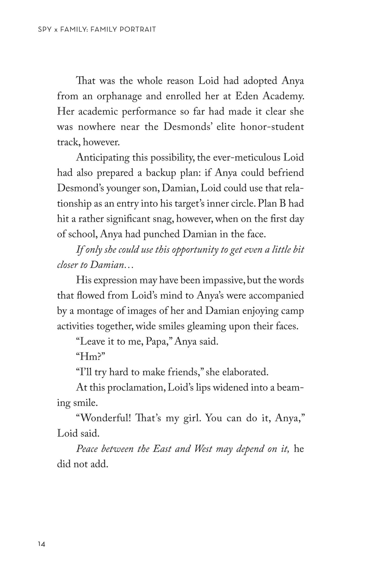 spy x family - family portrait (english edition)