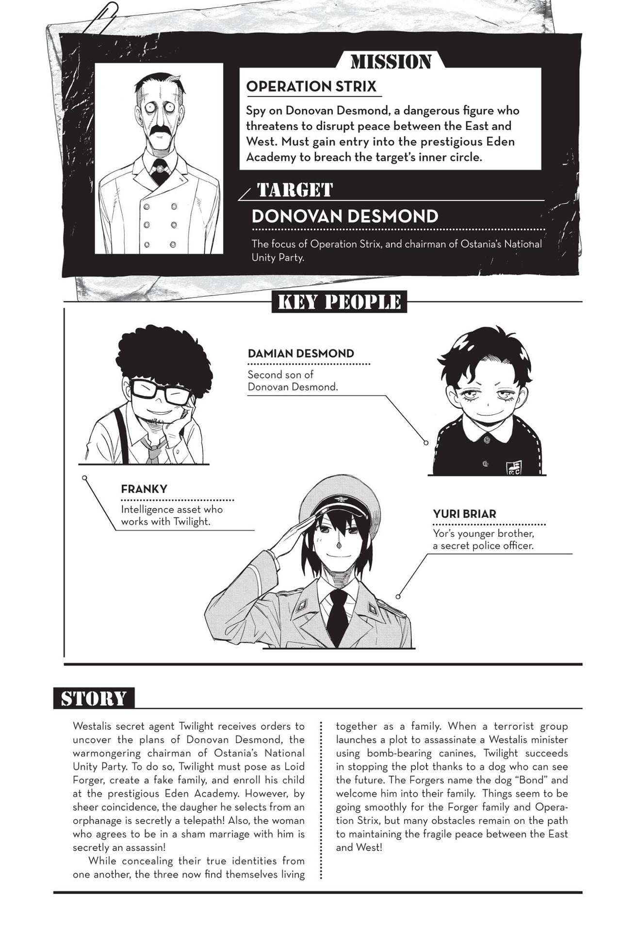 spy x family - family portrait (english edition)