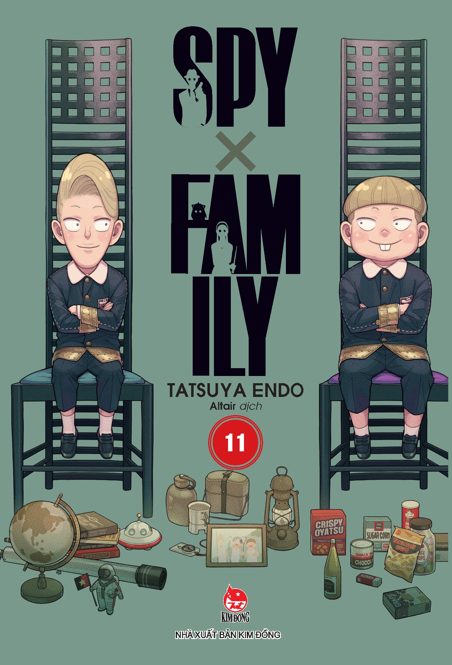 spy x family - tập 11 - bản đặc biệt - tặng kèm obi + bìa áo pvc + standee acrylic