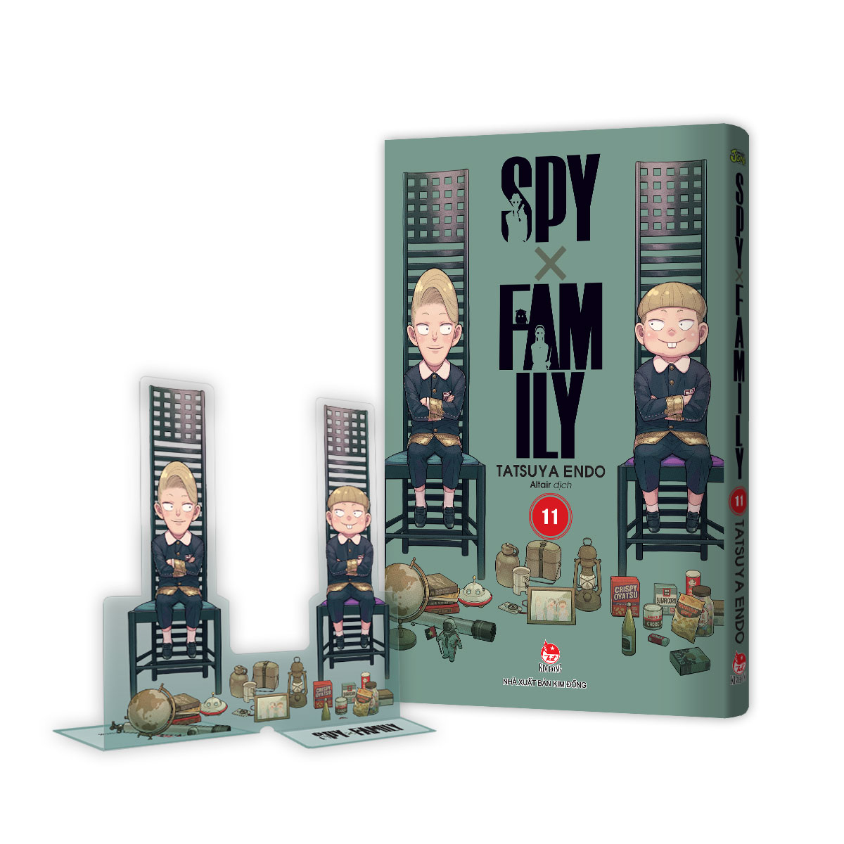 spy x family - tập 11 - tặng kèm standee pvc