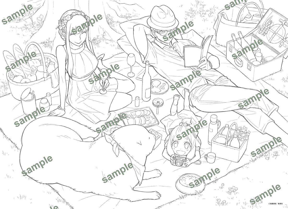 spy x family オペレーション - spy x family operation coloring