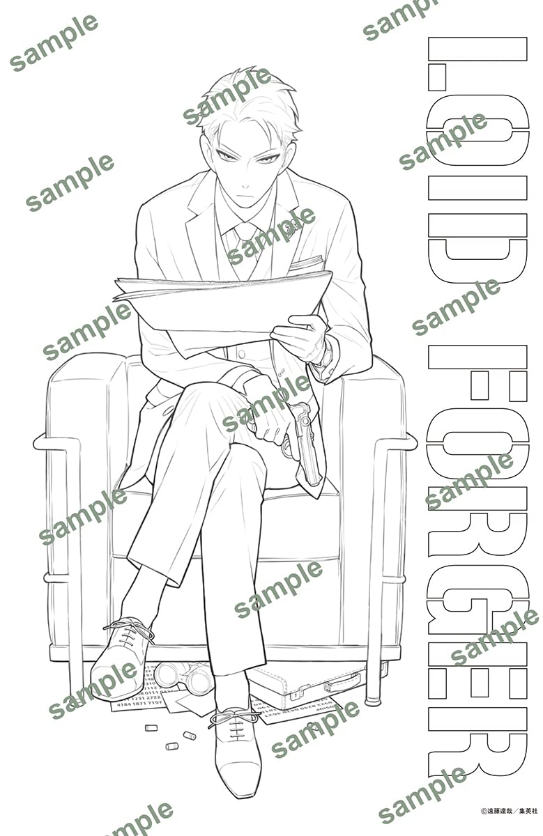 spy x family オペレーション - spy x family operation coloring