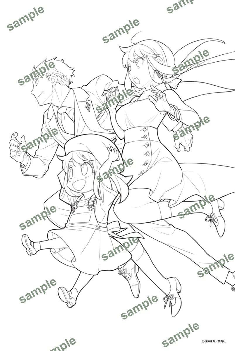 spy x family オペレーション - spy x family operation coloring