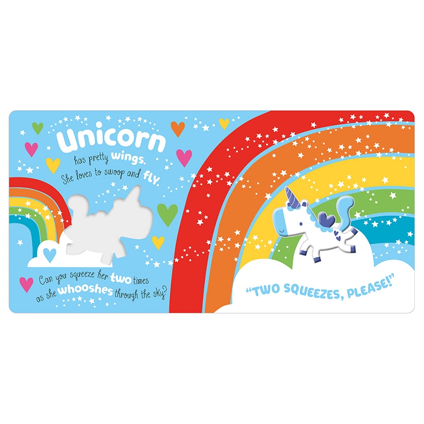 squish 'n' squeeze unicorn!