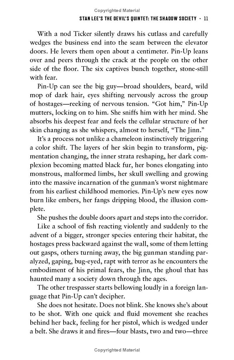 stan lee's the devil's quintet - the shadow society (book 2)