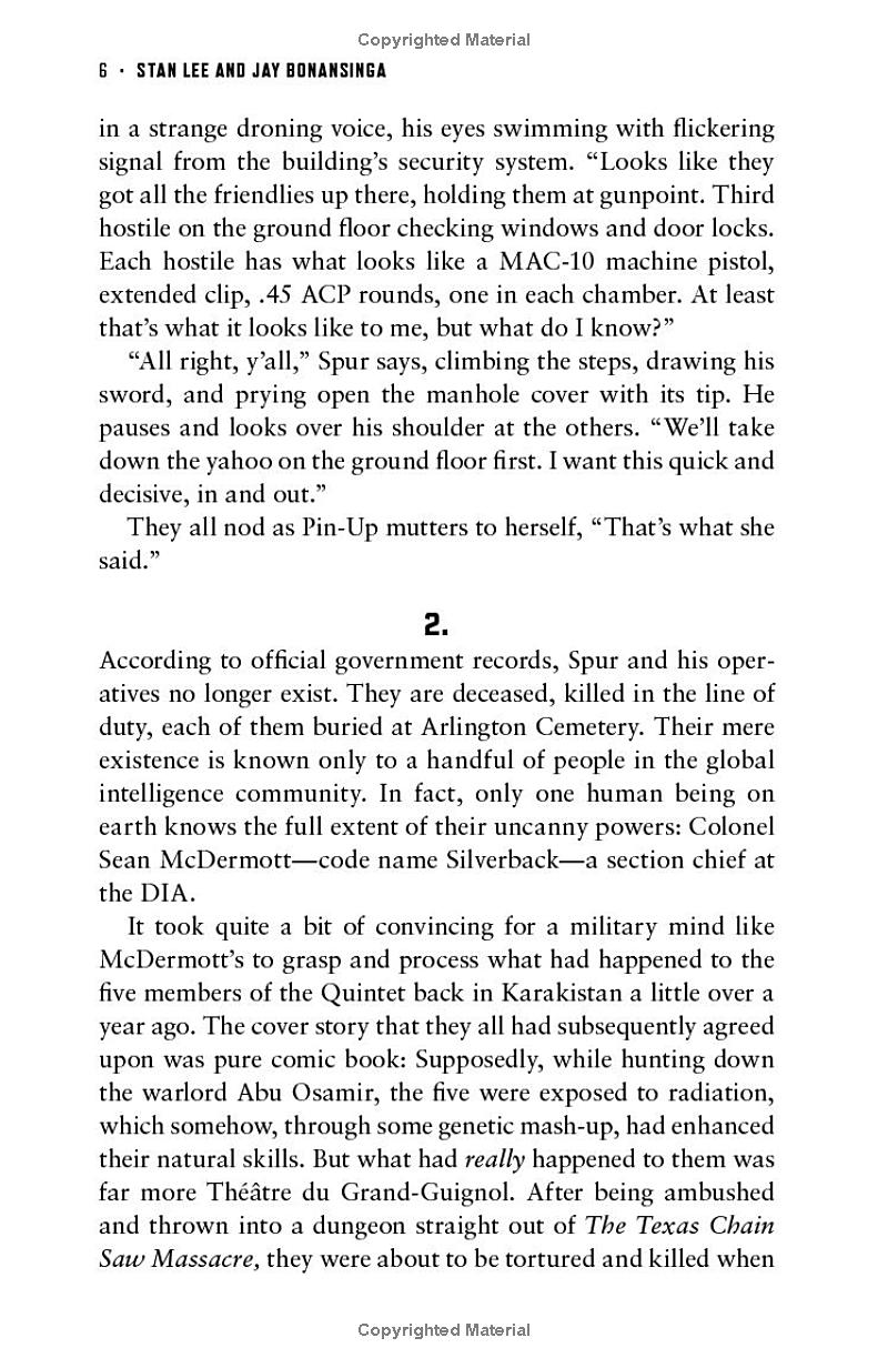 stan lee's the devil's quintet - the shadow society (book 2)