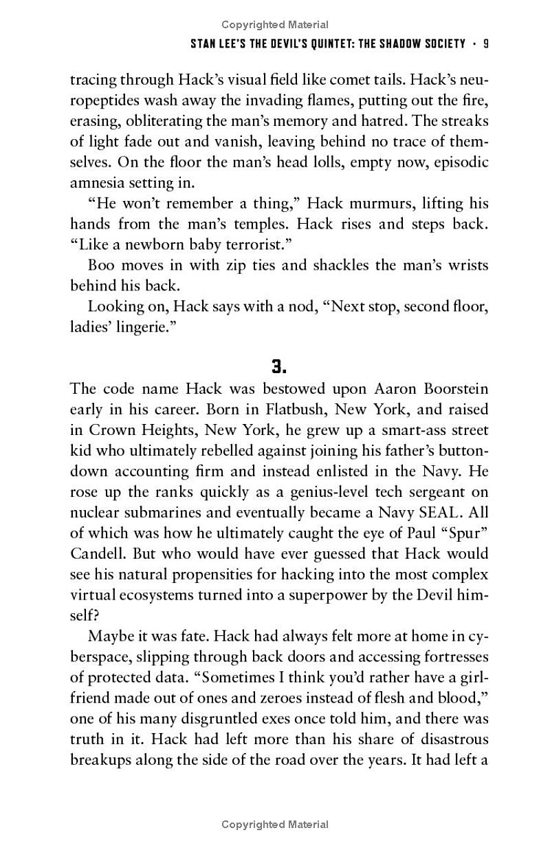 stan lee's the devil's quintet - the shadow society (book 2)