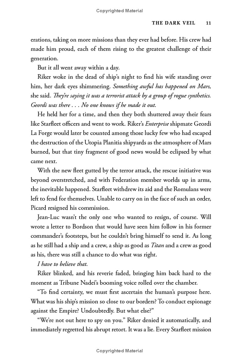 star trek: picard: the dark veil (volume 2)