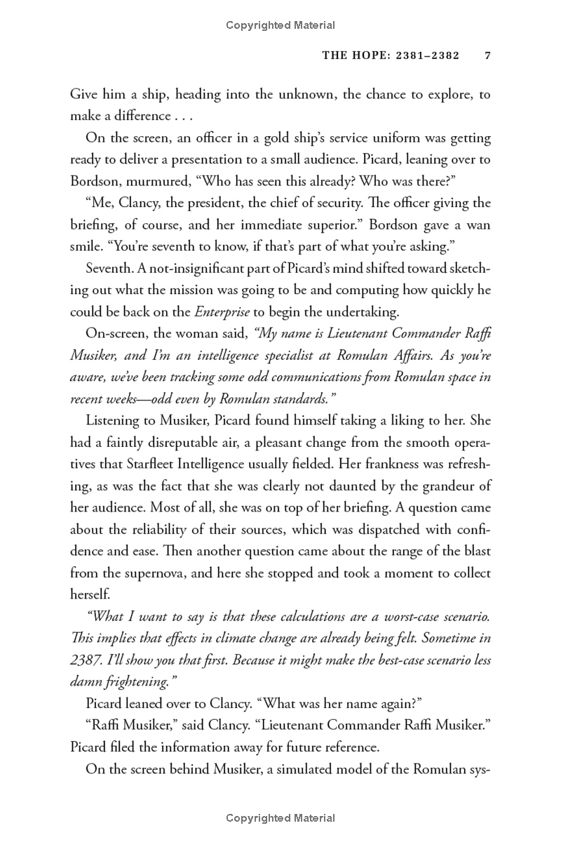 star trek: picard: the last best hope