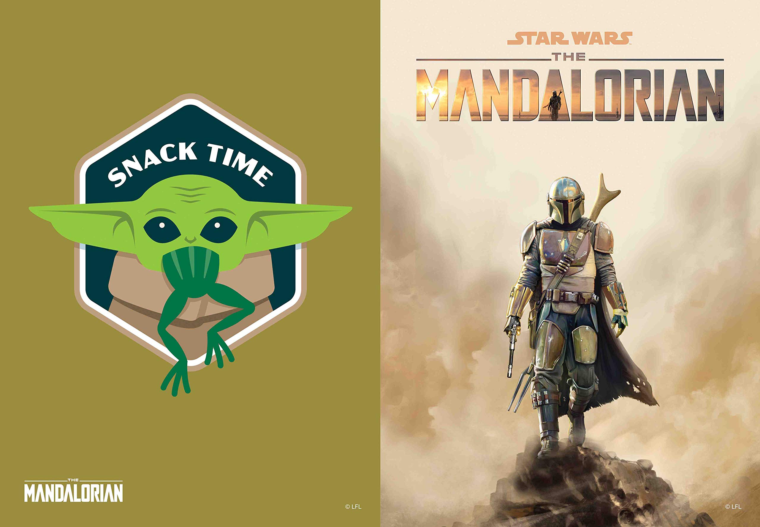 star wars: the mandalorian poster book