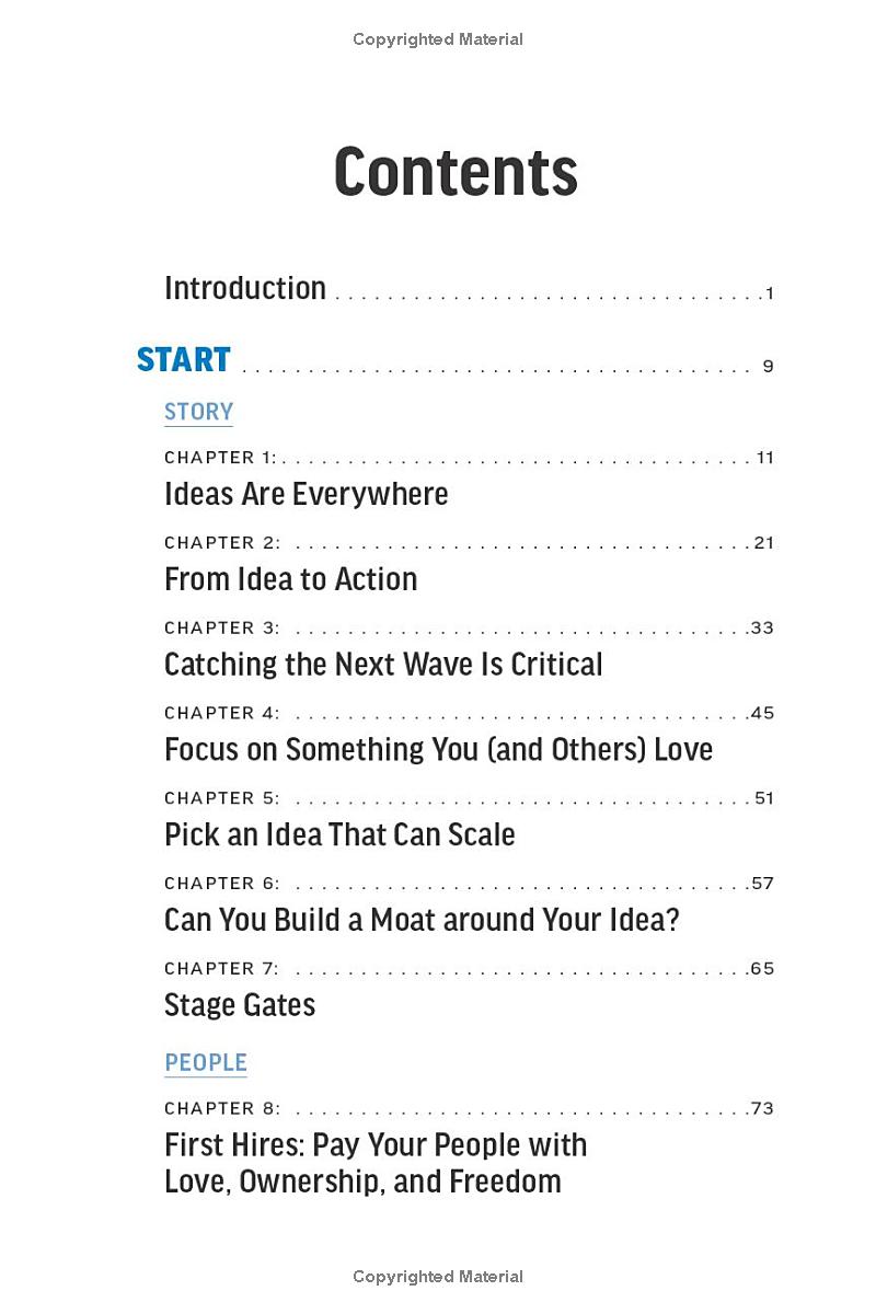 Start. Scale. Exit. Repeat.
