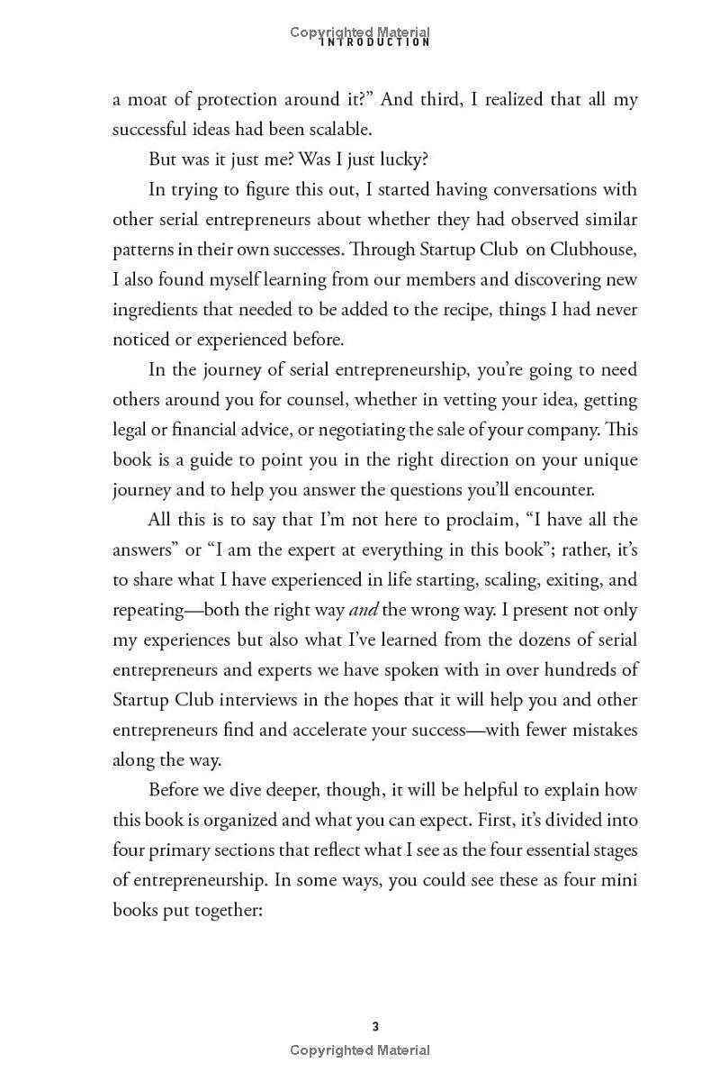 Start. Scale. Exit. Repeat.