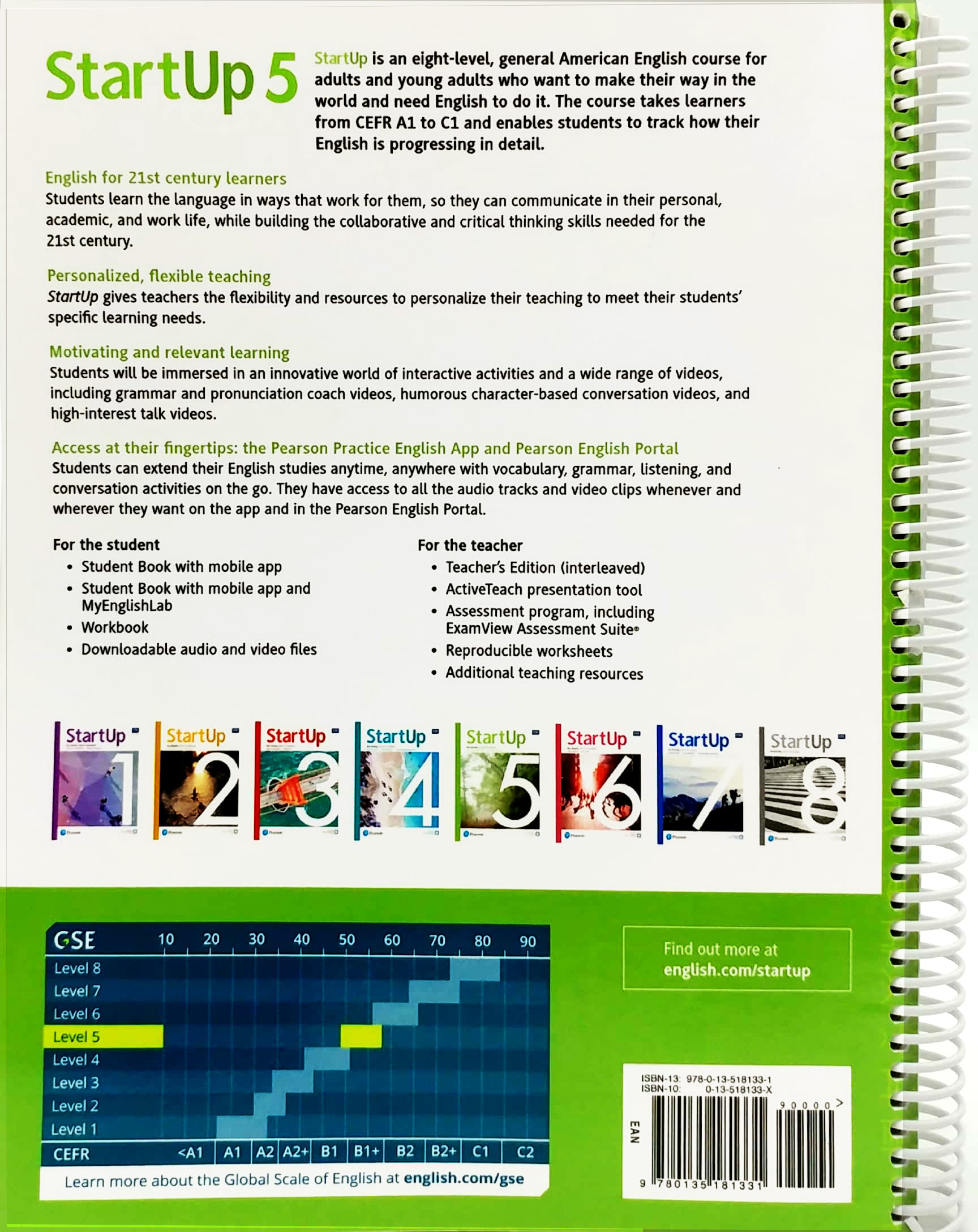 startup teacher's edition level 5