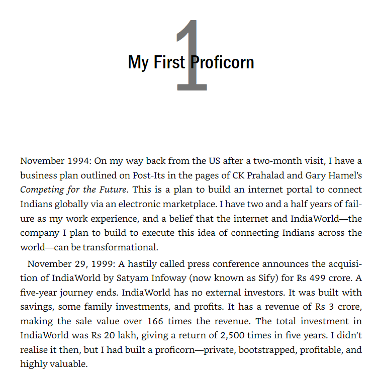 startup to proficorn: a private, bootstrapped, profitable, and highly valuable venture