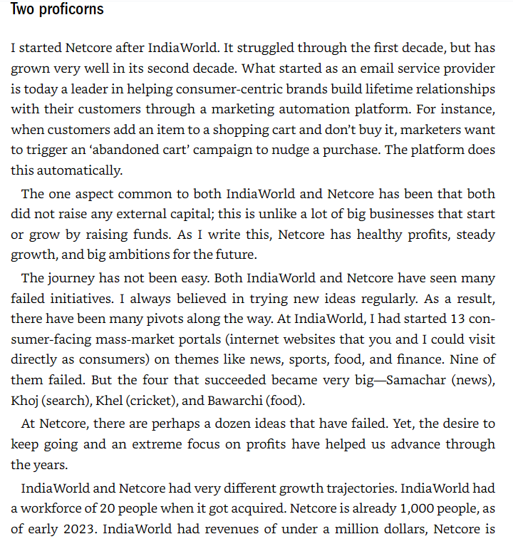 startup to proficorn: a private, bootstrapped, profitable, and highly valuable venture