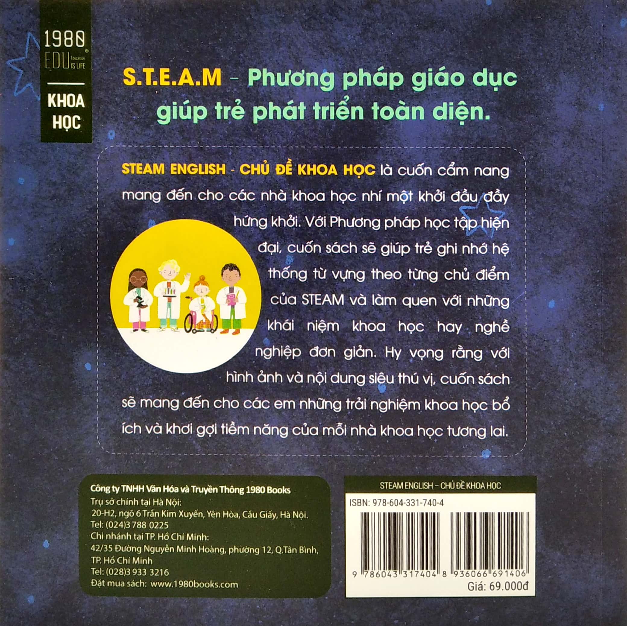 steam english chủ đề khoa học