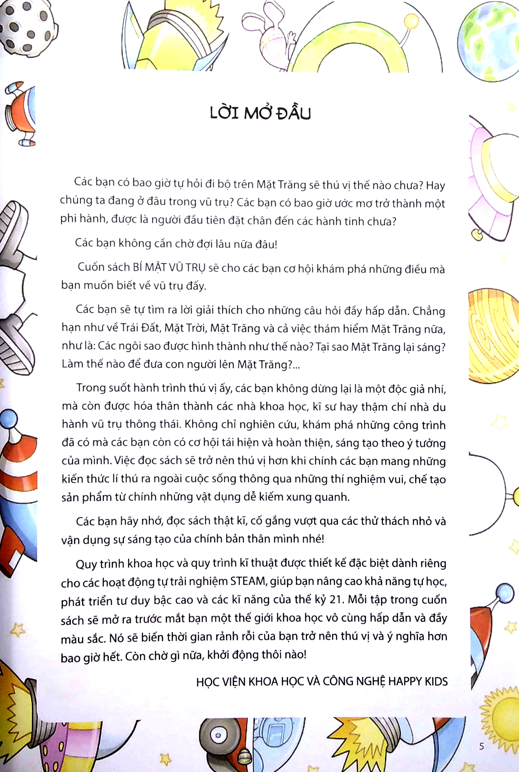 steam for kids: bí mật vũ trụ (6-14 tuổi)