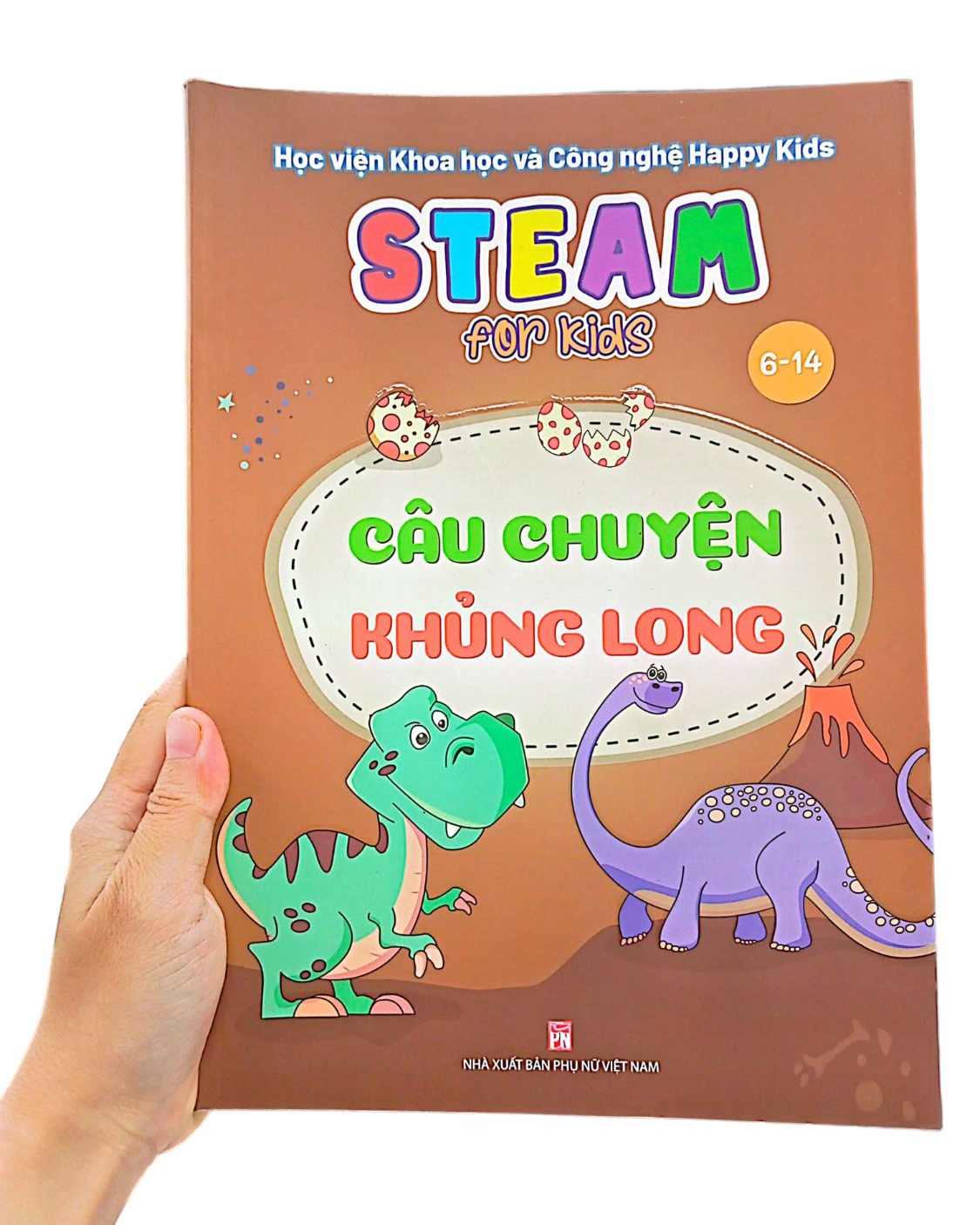 steam for kids - câu chuyện khủng long (6-14 tuổi)