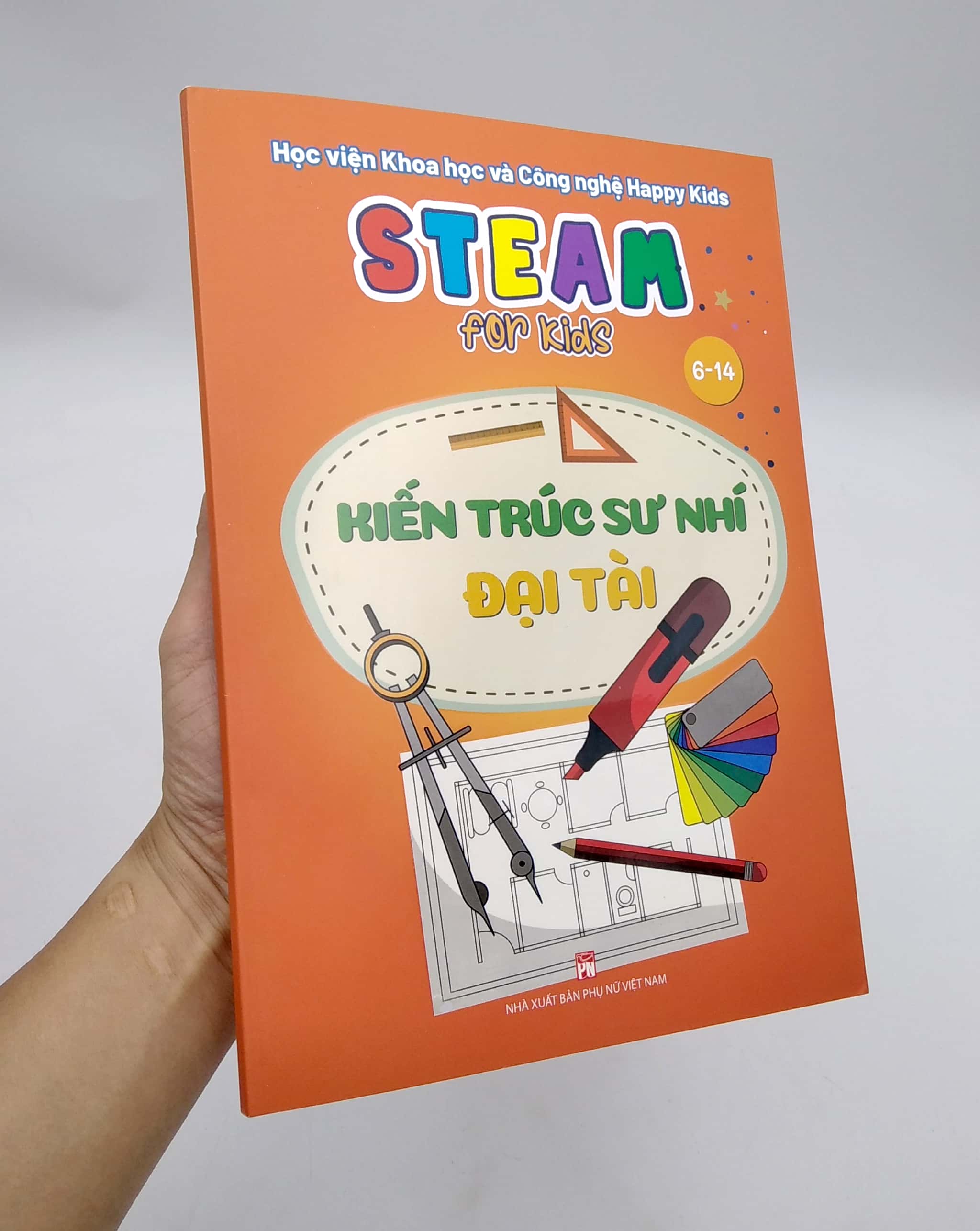 steam for kids - kiến trúc sư nhí đại tài (6-14 tuổi)