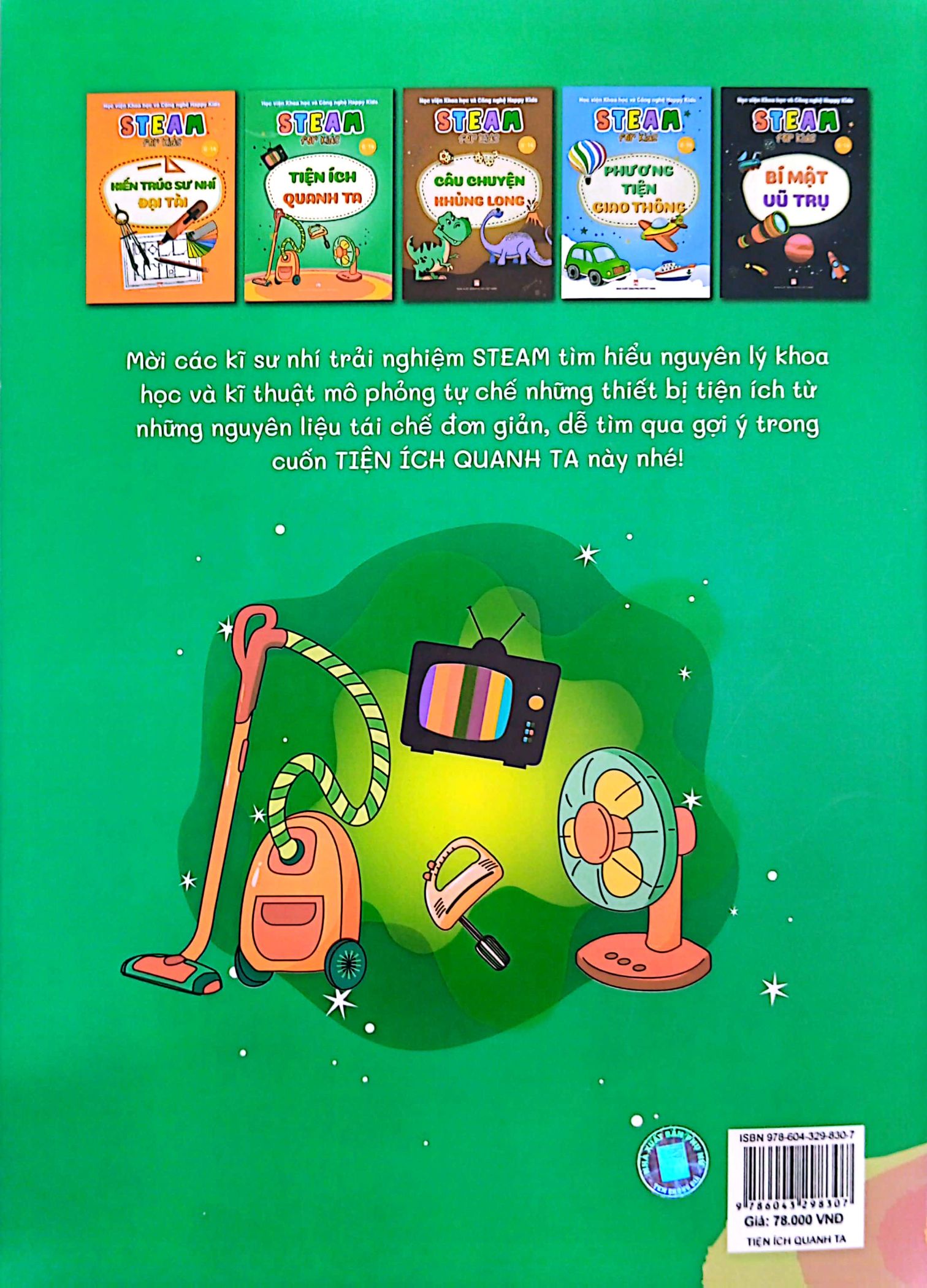 steam for kids: tiện ích quanh ta (6-14 tuổi)