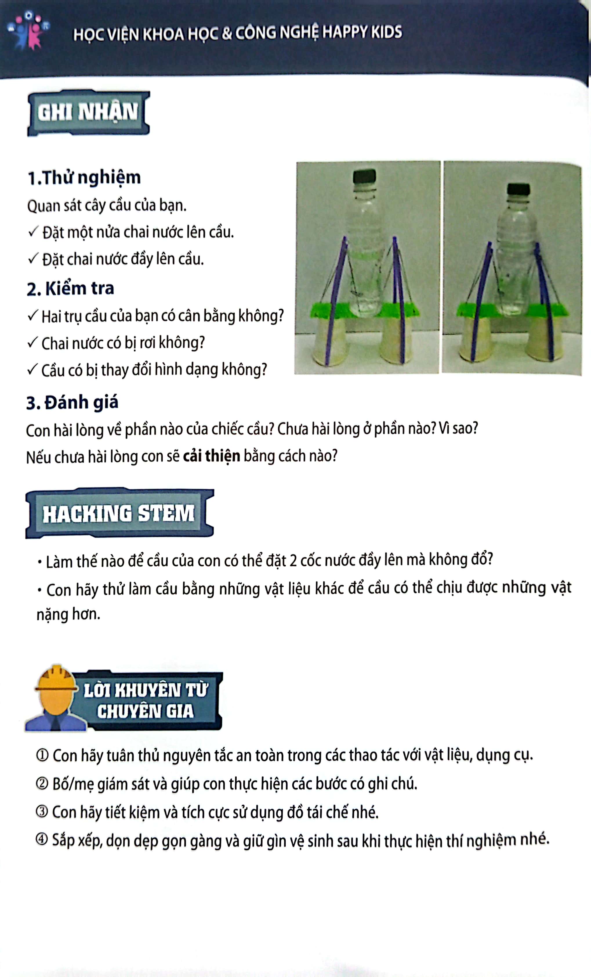 steam for kids - tớ là kĩ sư nhí (giáo dục sớm 3-6 tuổi)