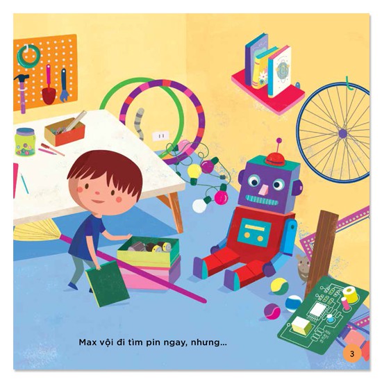 steam stories - kỹ năng tự giải quyết vấn đề - sửa rô-bốt