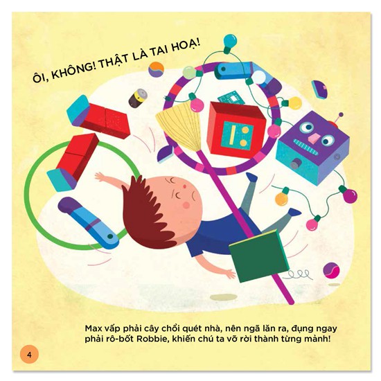 steam stories - kỹ năng tự giải quyết vấn đề - sửa rô-bốt