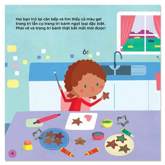 steam stories - kỹ năng tự giải quyết vấn đề - trang trí quầy bánh (art - nghệ thuật)