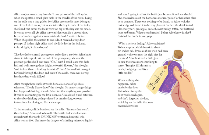 steam tales - alice in wonderland