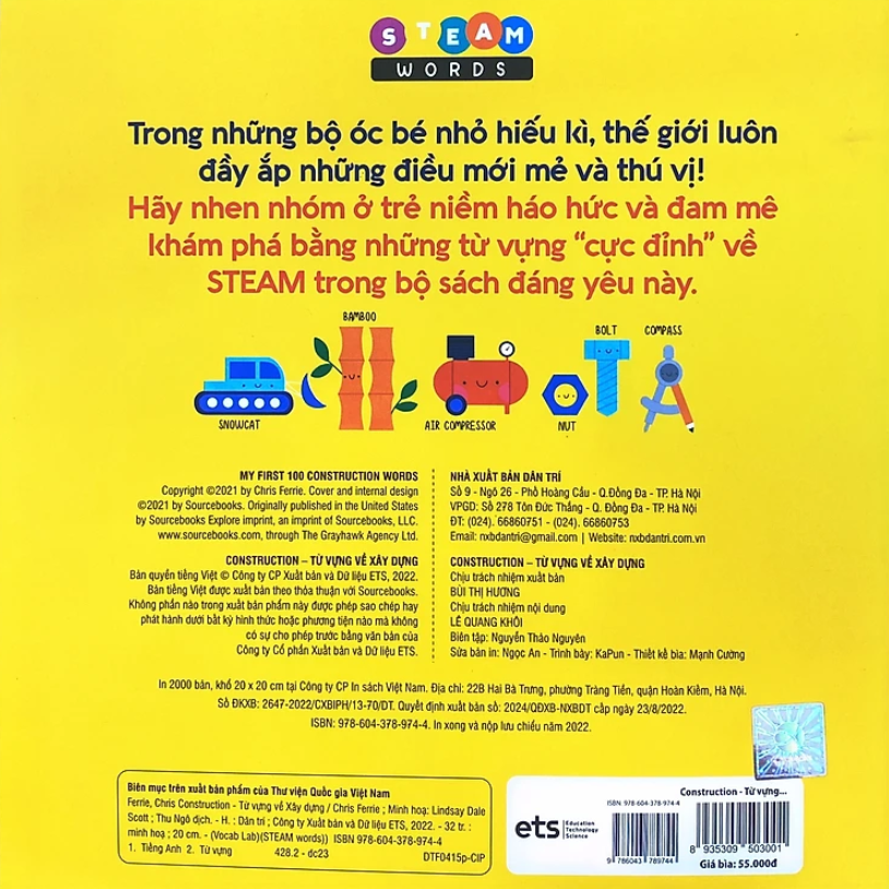 steam words construction - từ vựng về xây dựng