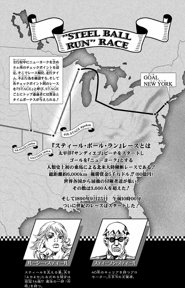 steel ball run 13 ―ジョジョの奇妙な冒険 part 7 - steel ball run 13 jojo's bizarre adventure part 7