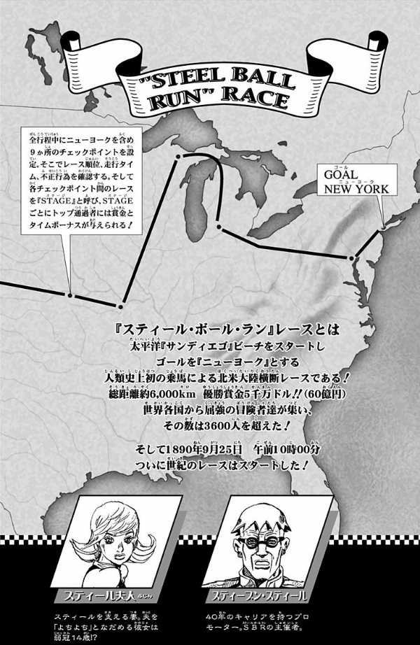 steel ball run 7 ―ジョジョの奇妙な冒険 part 7 - steel ball run 7 jojo's bizarre adventure part 7