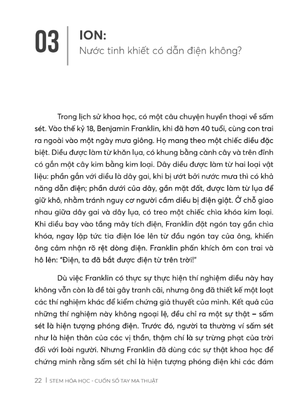 stem hóa học - cuốn sổ tay ma thuật