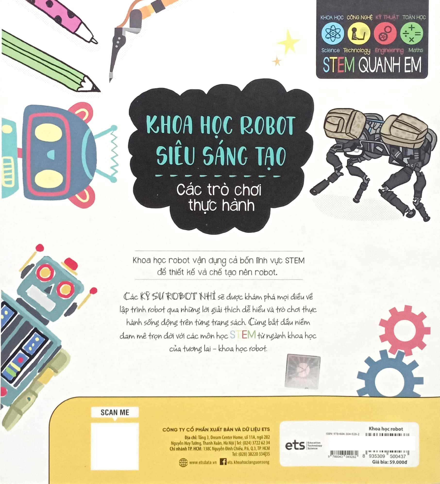 stem quanh em - khoa học robot siêu sáng tạo