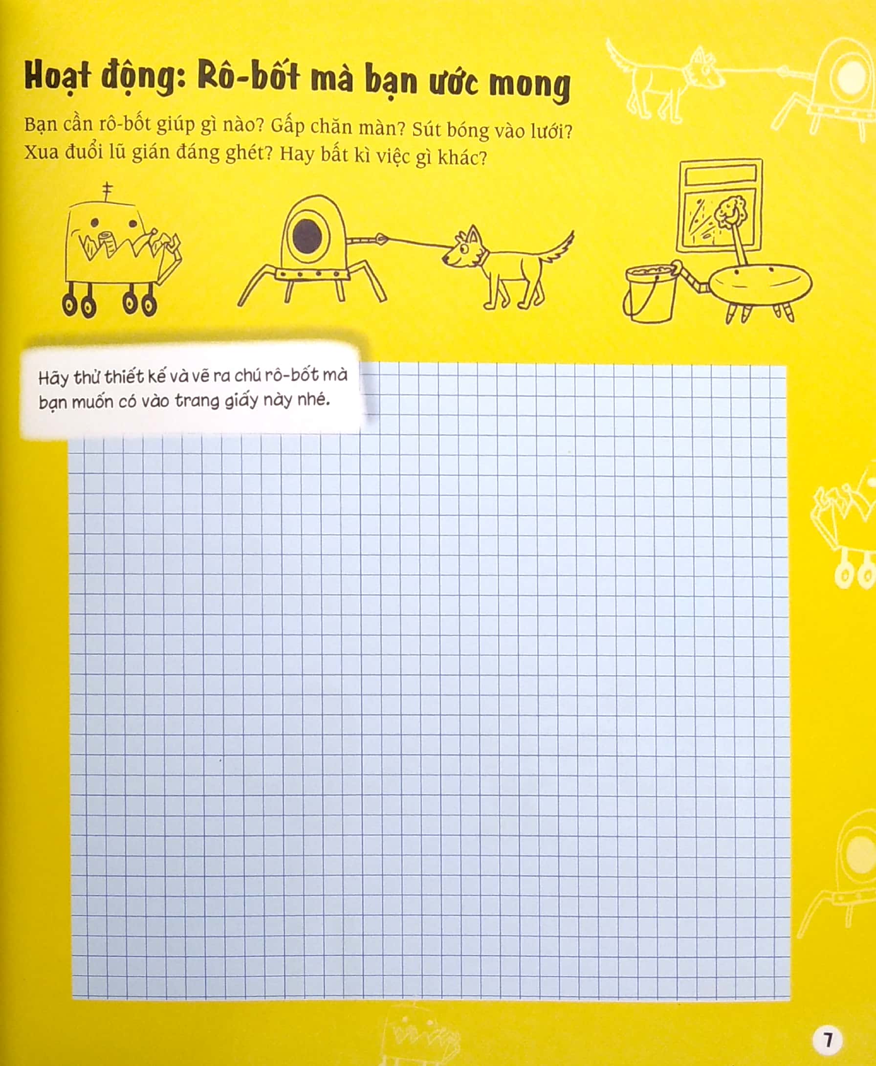 stem - tớ là kỹ sư chế tạo rô-bốt