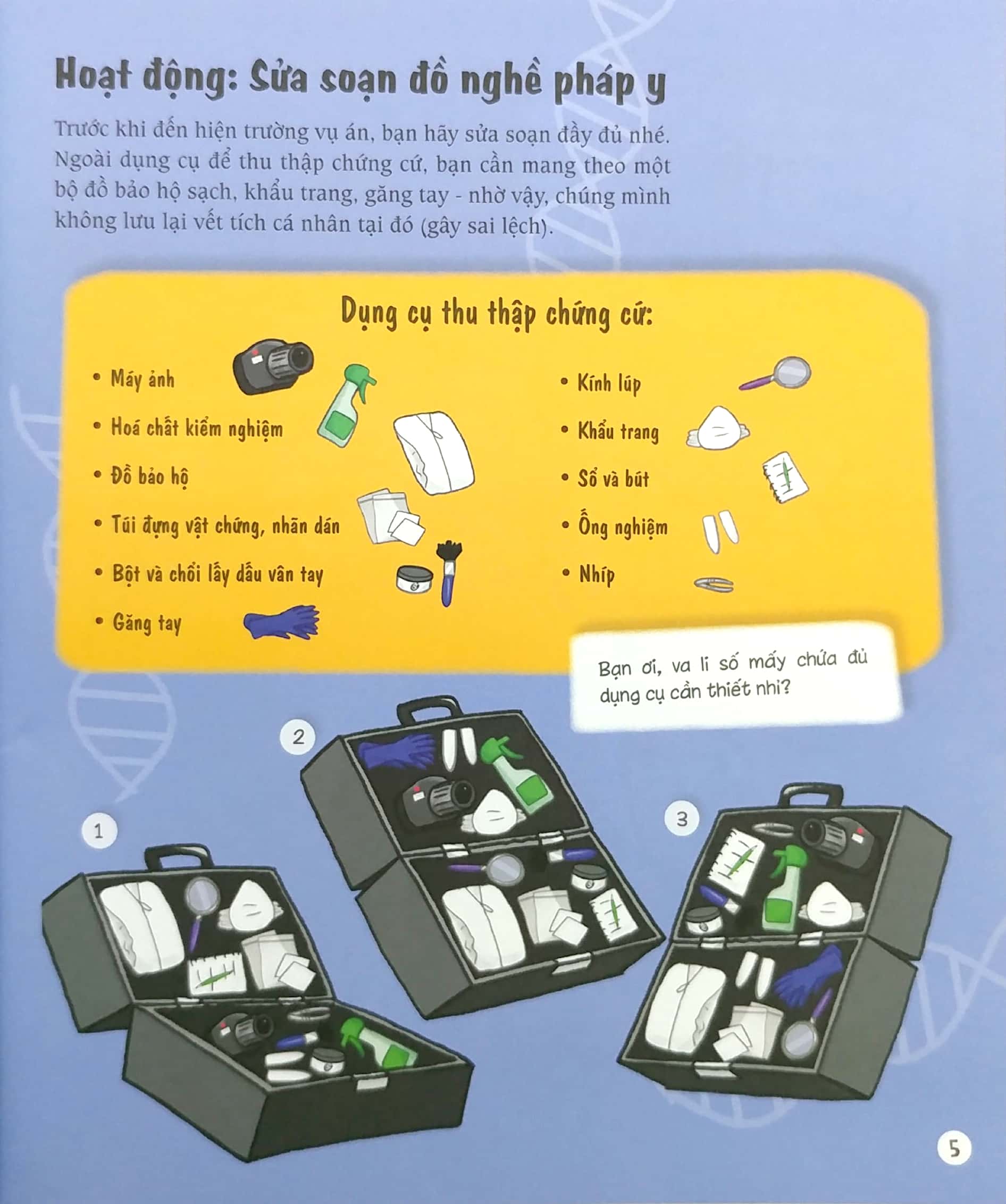 stem - tớ là nhà khoa học pháp y