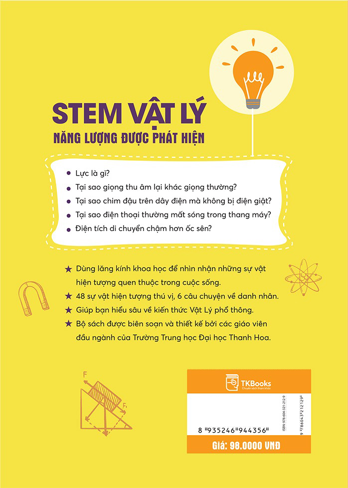 stem vật lý - năng lượng được phát hiện