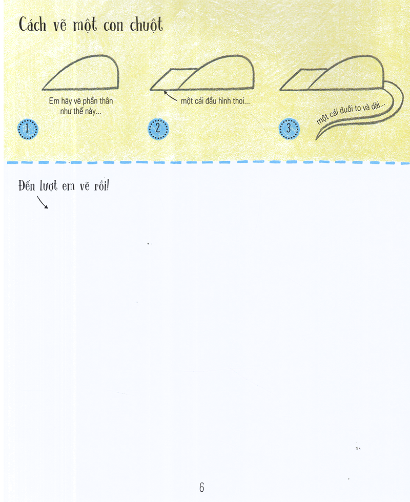 step by step drawing - vẽ cơ bản từ a-z - các loài động vật