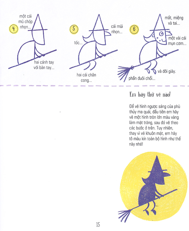 step by step drawing - vẽ cơ bản từ a-z - các nhân vật thú vị