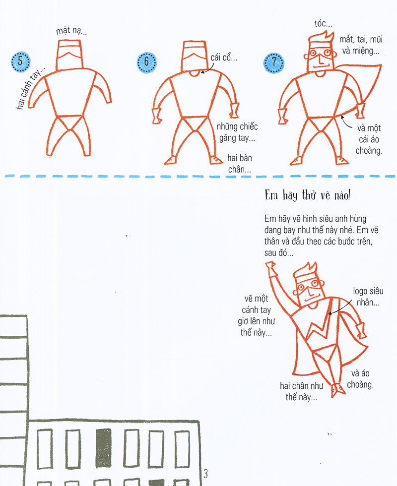 step by step drawing - vẽ cơ bản từ a-z - các nhân vật thú vị