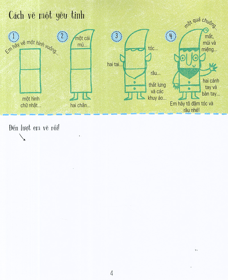 step by step drawing - vẽ cơ bản từ a-z - các nhân vật thú vị