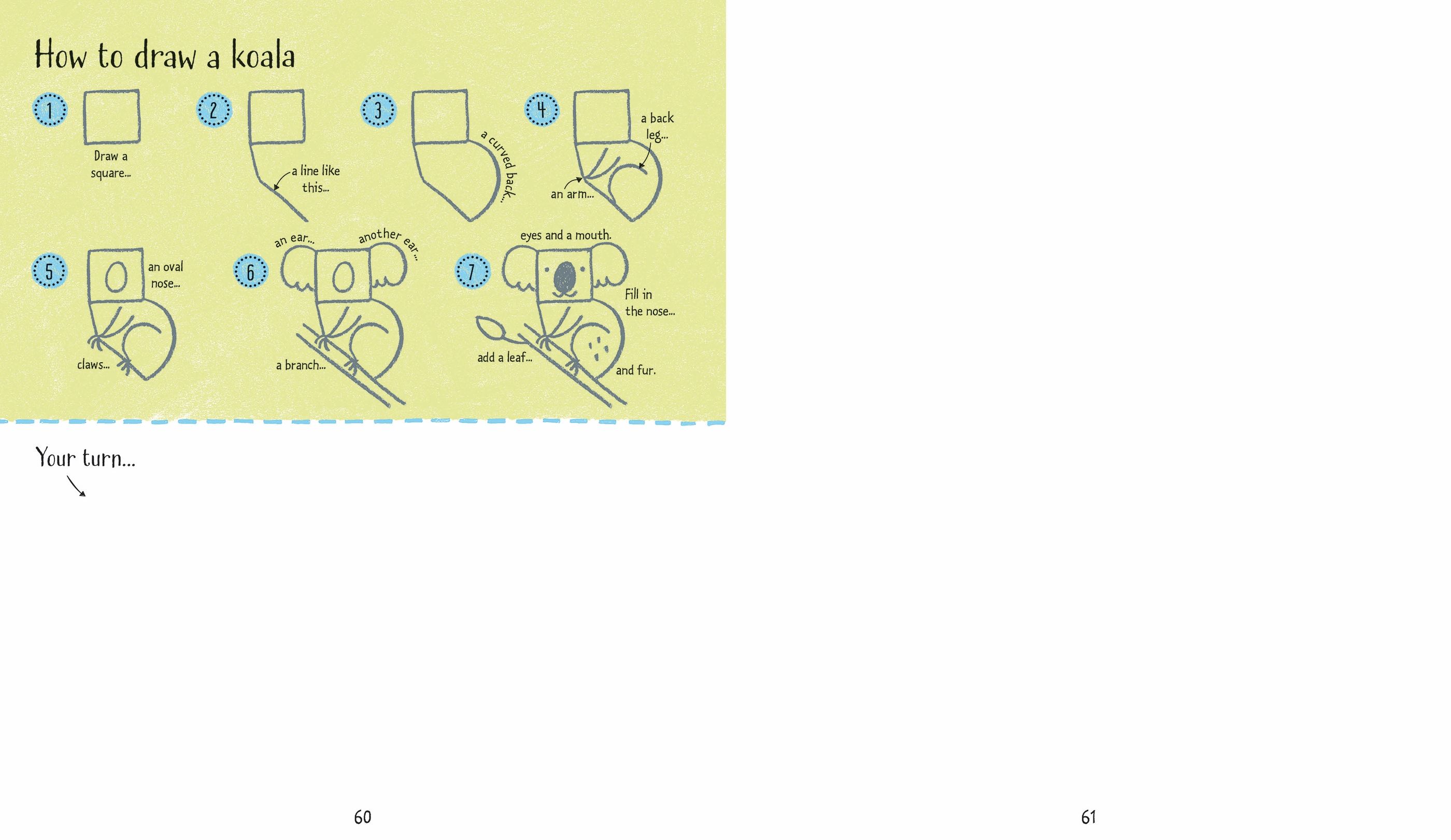 step-by-step drawing zoo animals