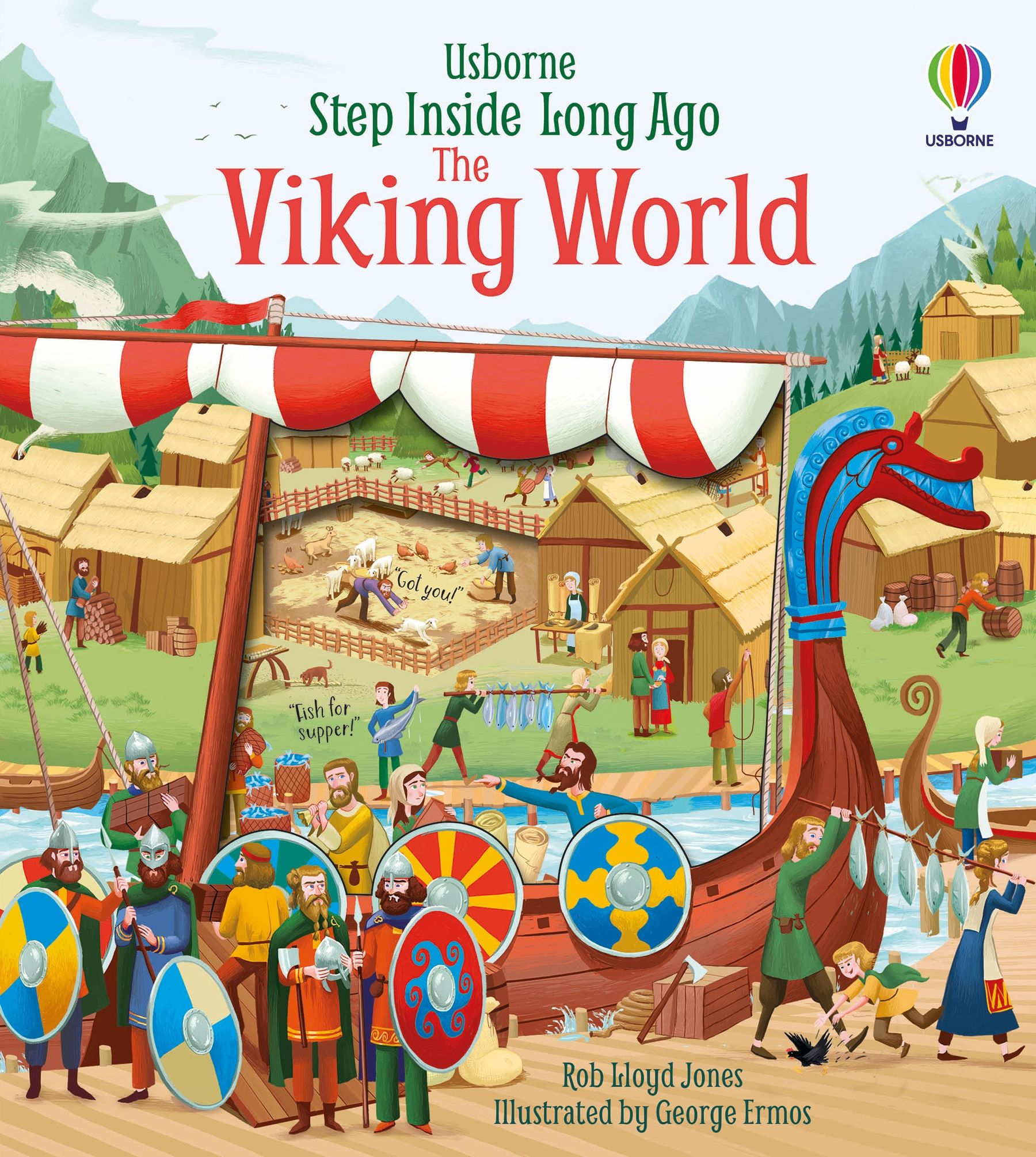 step inside long ago the viking world
