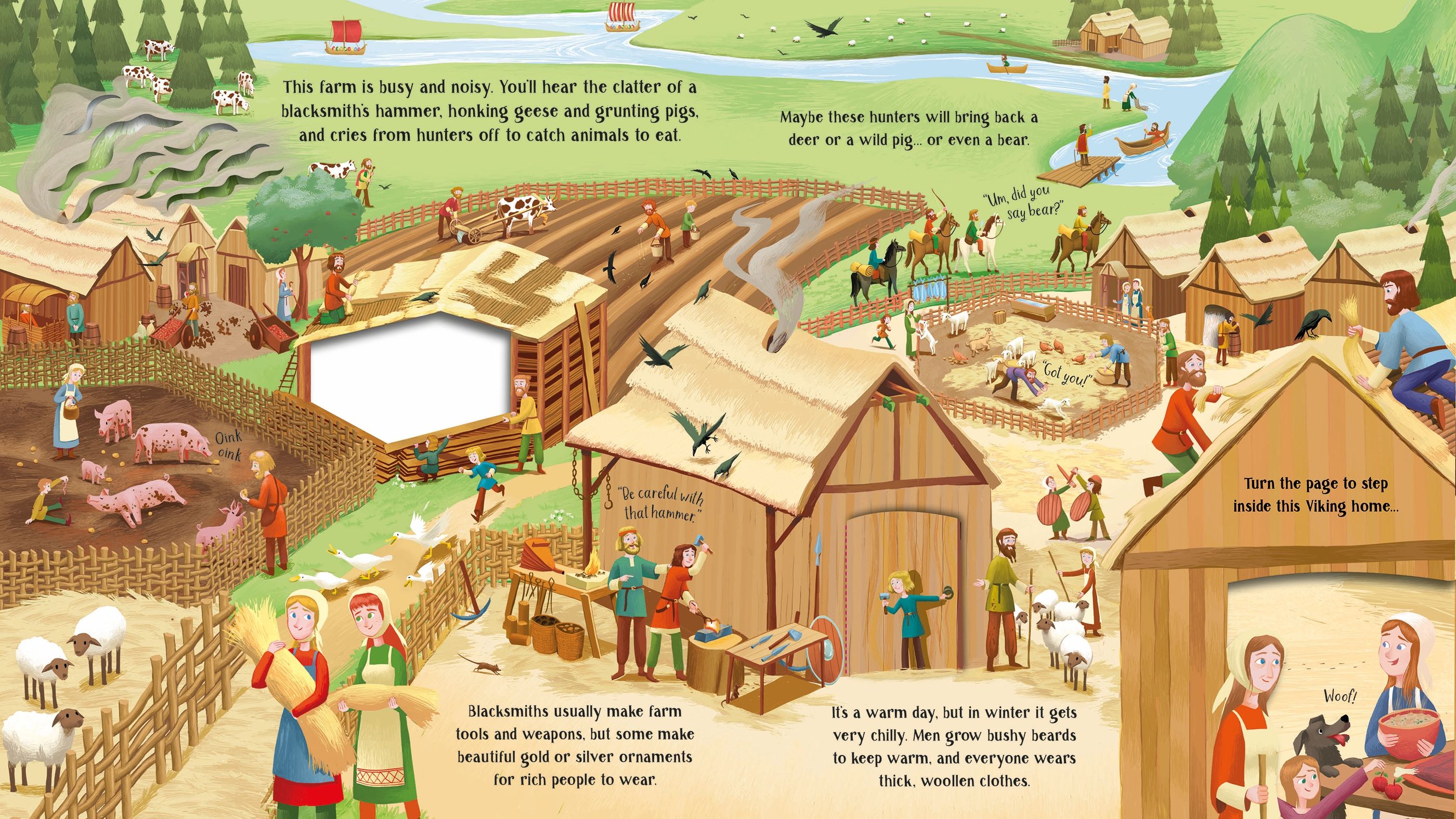 step inside long ago the viking world