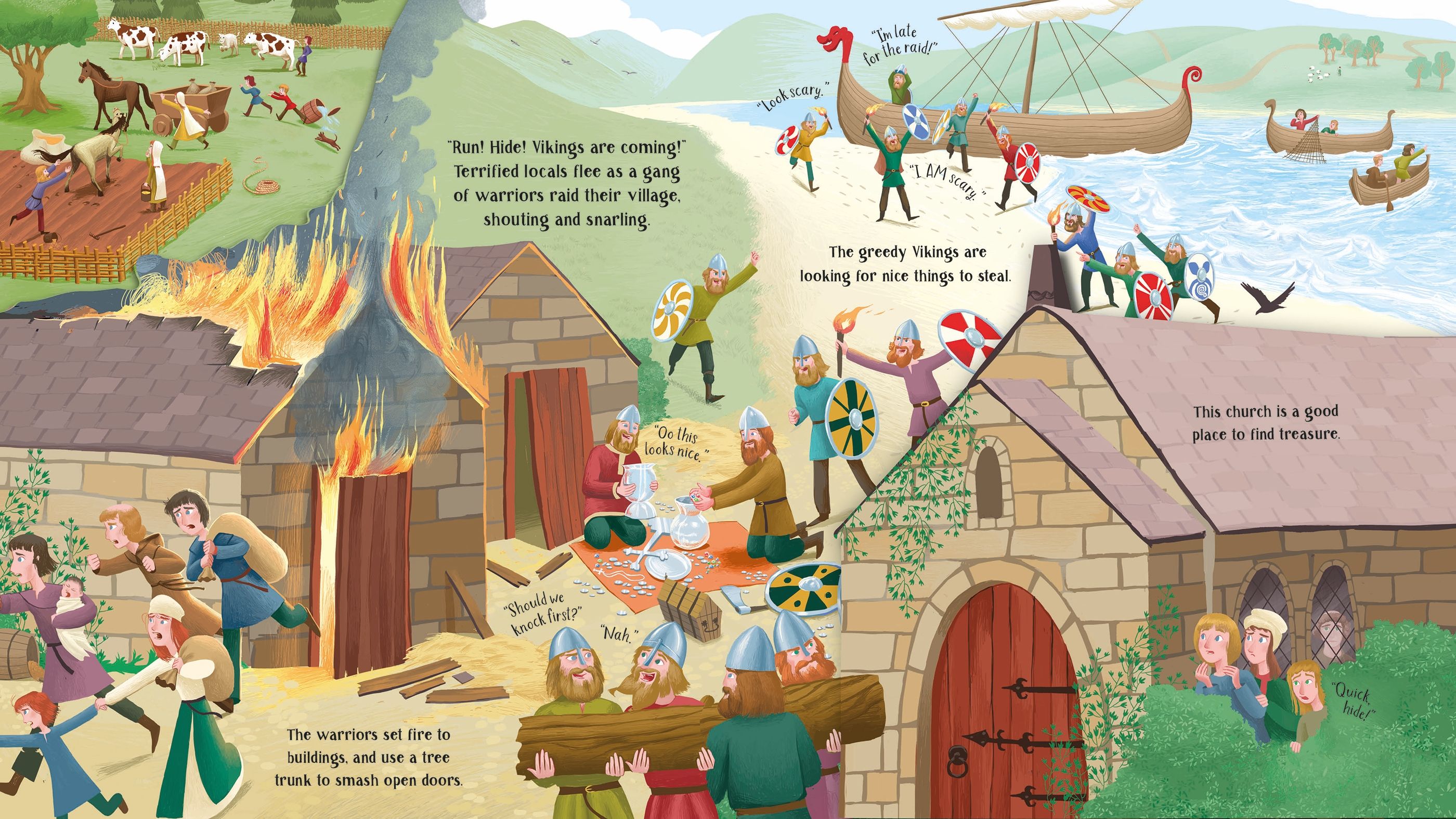 step inside long ago the viking world