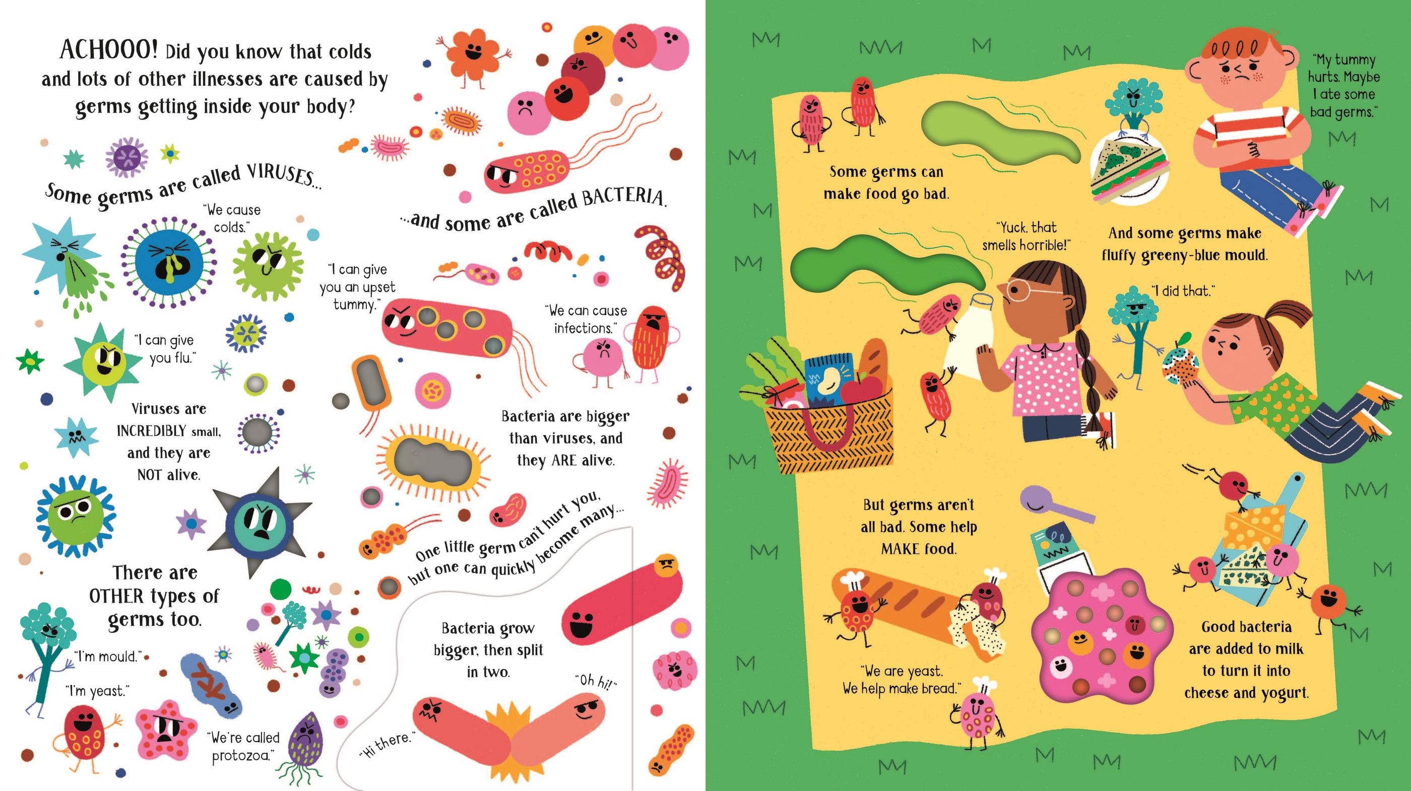 step inside science - germs