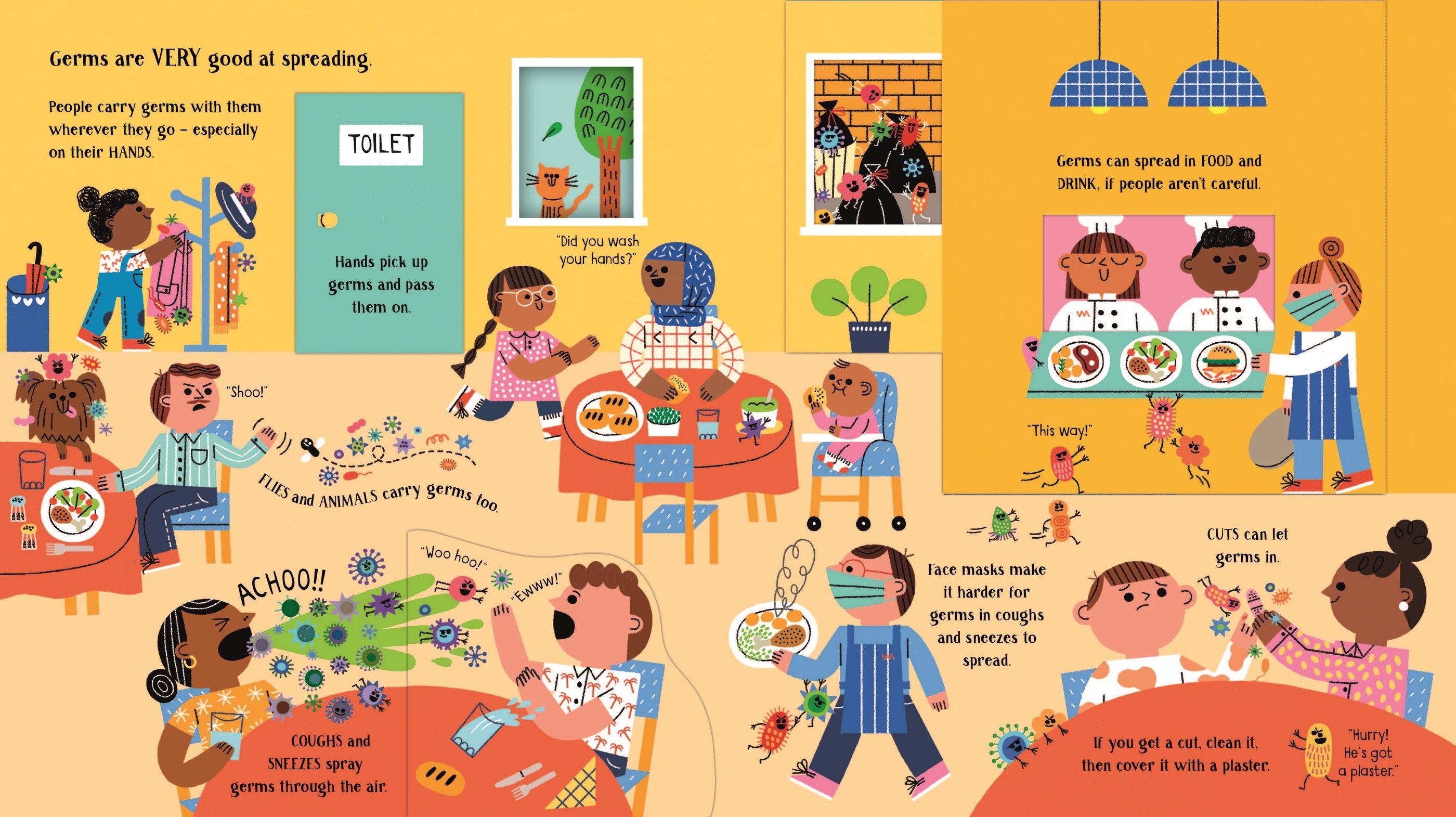 step inside science - germs