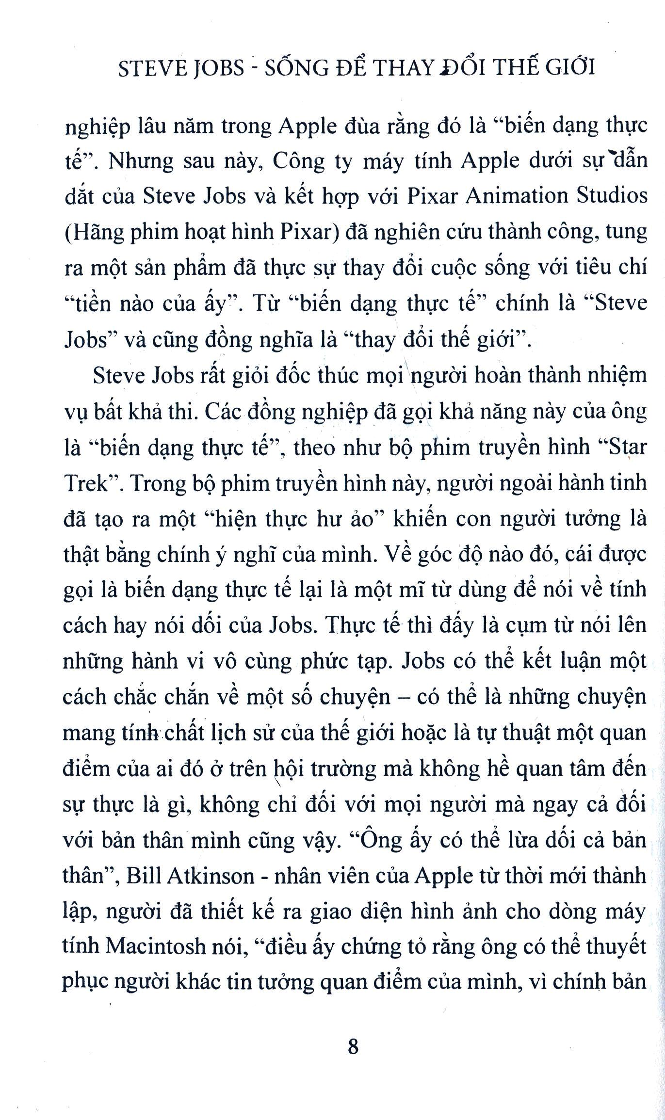 steve jobs - sống để thay đổi thế giới
