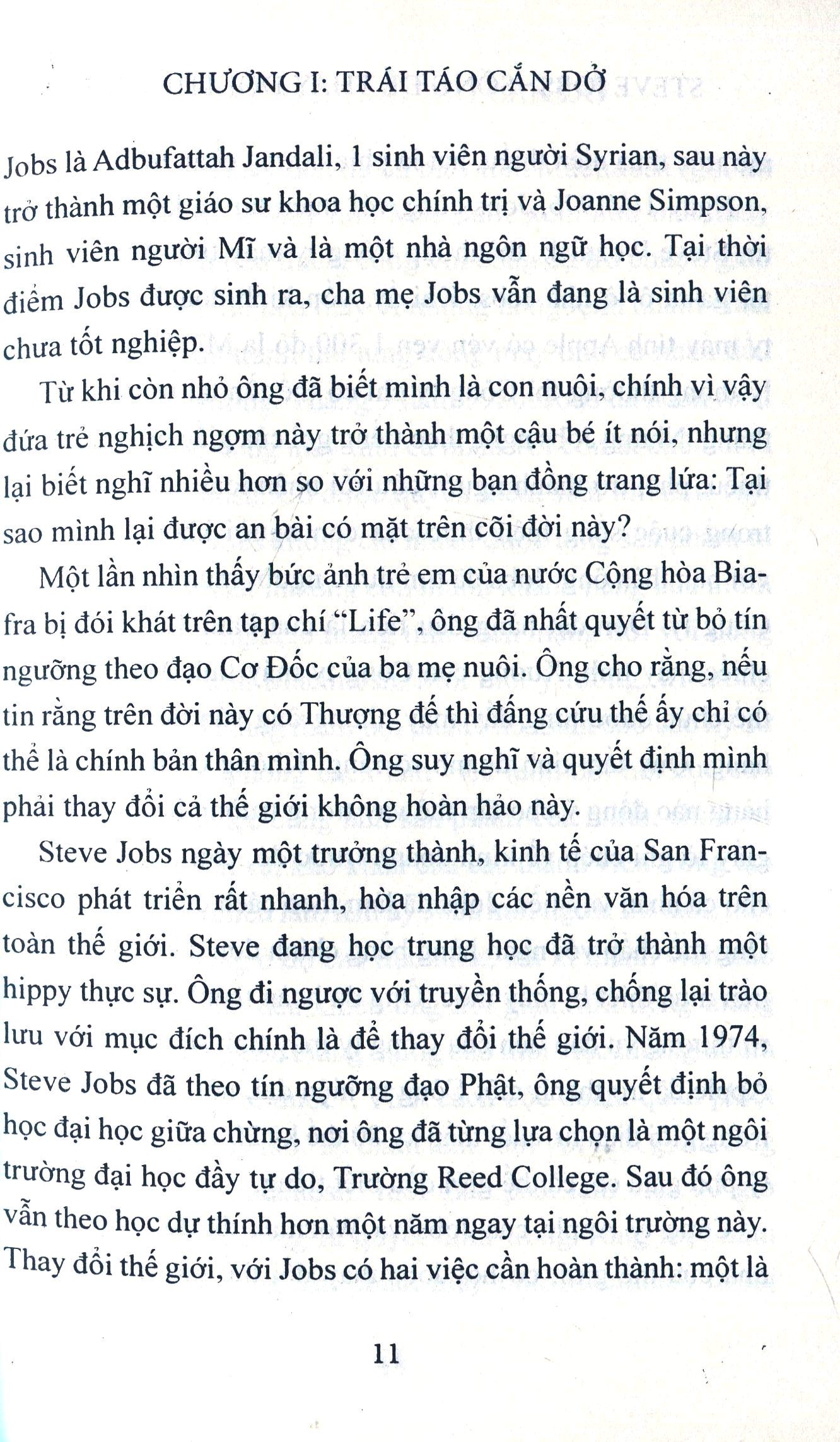 steve jobs - sống để thay đổi thế giới